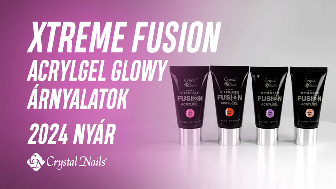 Xtreme Fusion Acrylgel - Glowy árnyalatok