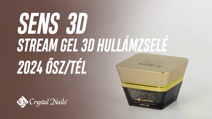 Vadonatúj! Sens 3D Stream gel - 3D Hullámzselé