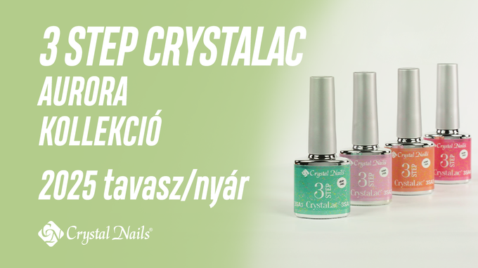 3 STEP CrystaLac Aurora kollekció