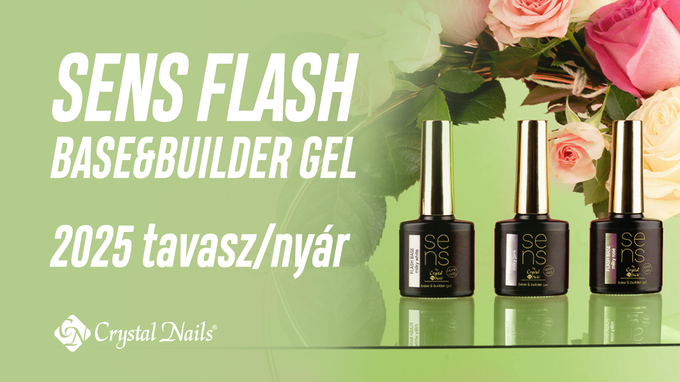 Vadonatúj! SENS Flash Base&Builder Gel 