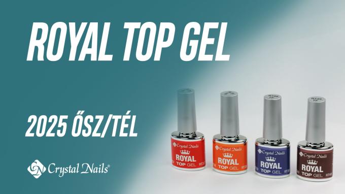ÚJ SZÍNEK! ROYAL TOP GEL