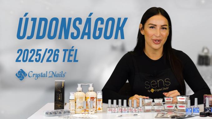 Crystal Nails 2025/26 TÉL ÚJDONSÁGOK