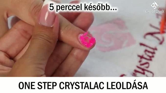 ONE STEP CRYSTALAC LEOLDÁSA